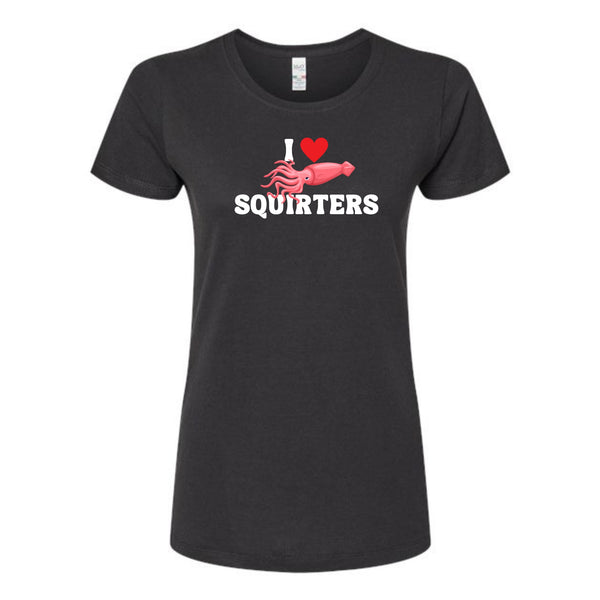 I Heart Squirters Ladies T-Shirt