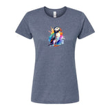 Watercolour Puffin Ladies T-Shirt