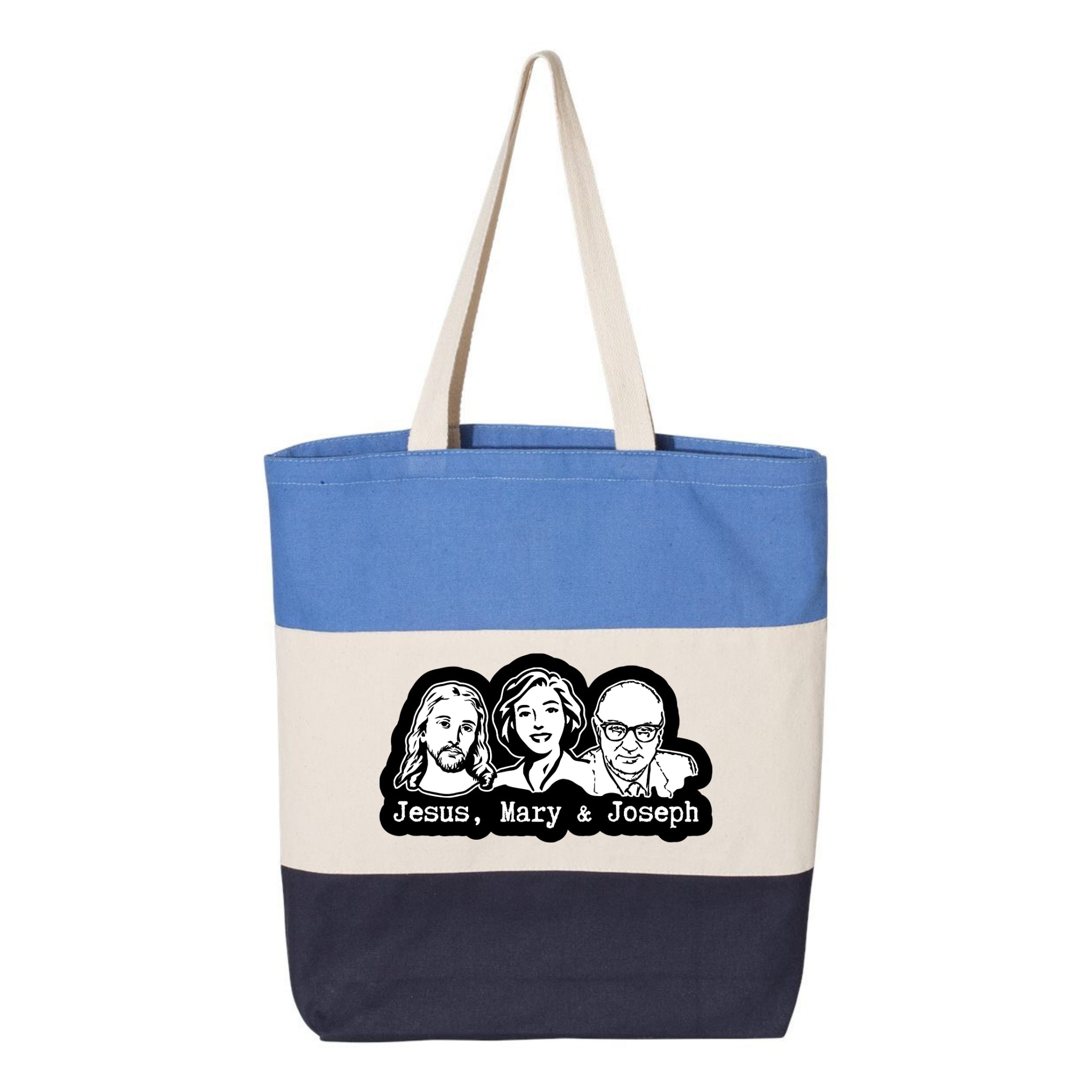 Jesus Mary And Joseph Tote Bag Crooked Arse Creations Inc