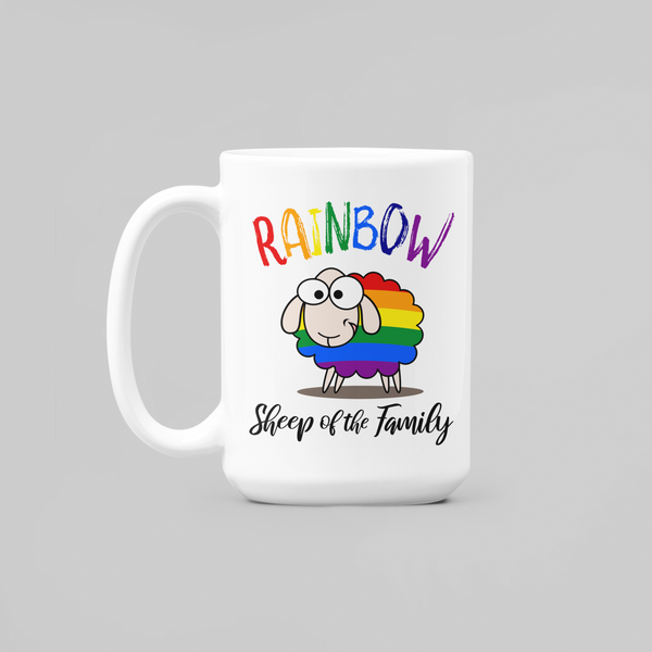 Rainbow Sheep of the Family Mug