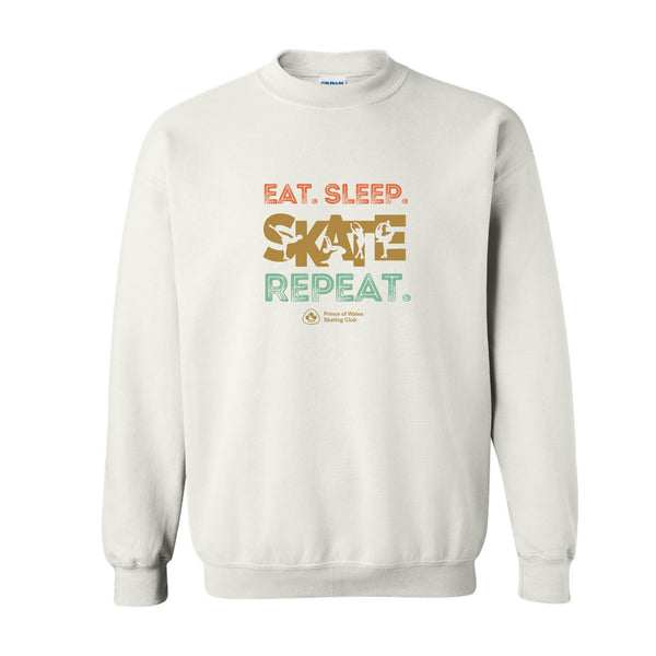 Adult Crewneck - Eat. Sleep. Skate. Repeat