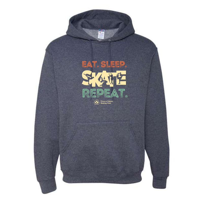 Adult Hoodie - Eat. Sleep. Skate. Repeat.