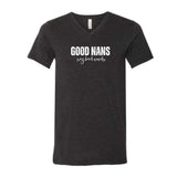 Good Nans Say Bad Words Unisex V-Neck