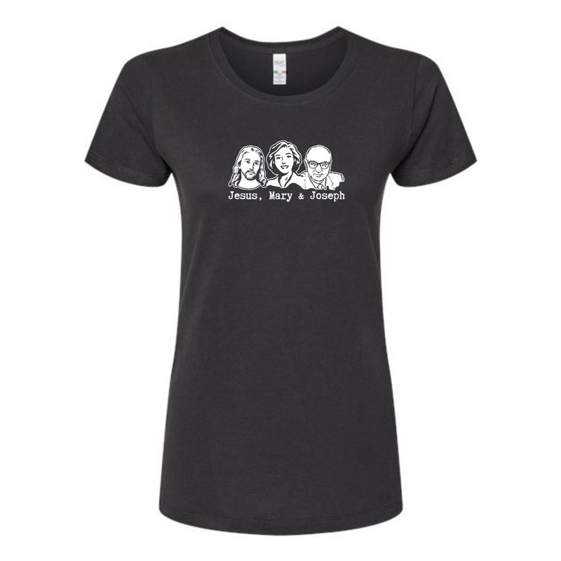 Jesus, Mary & Joseph Ladies T-Shirt
