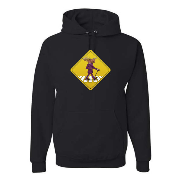 The Dapper Moose Crossing Unisex Hoodie