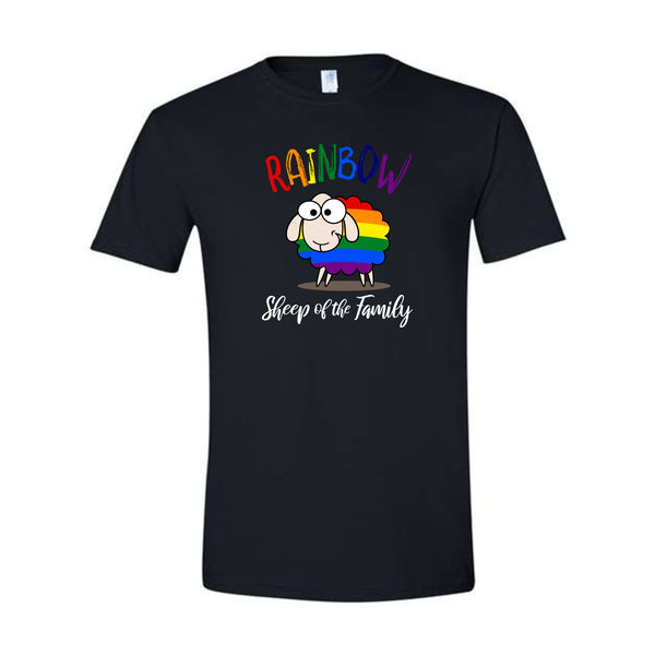 Rainbow Sheep of the Family Unisex T-Shirt