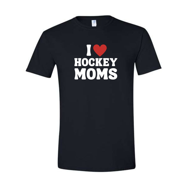I Heart Hockey Moms Unisex T-Shirt