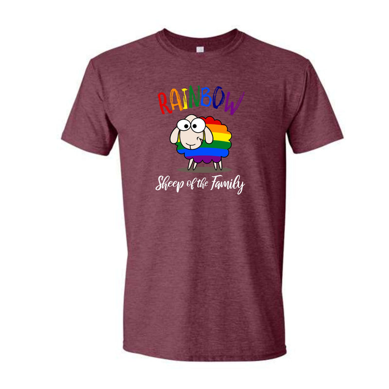 Rainbow Sheep of the Family Unisex T-Shirt