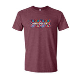 Who Knit Ya Unisex T-Shirt (Crocheted Granny Square Edition)