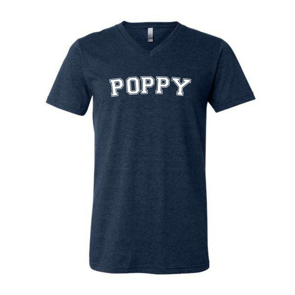 Poppy Unisex V-Neck