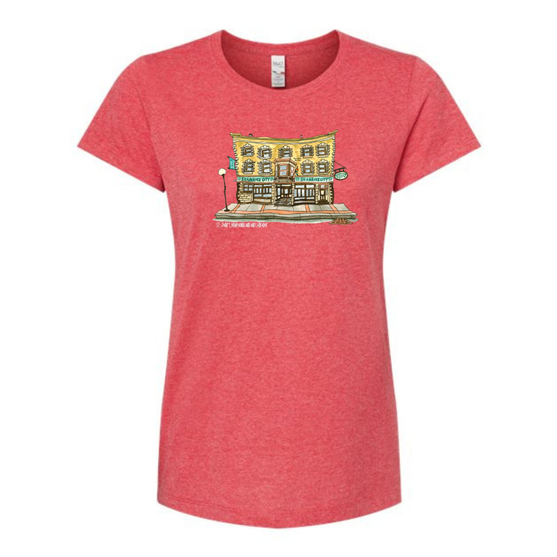 Shamrock City Pub Ladies T-Shirt