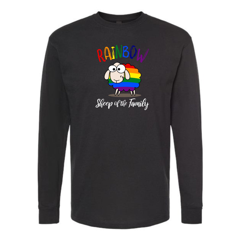 Rainbow Sheep of the Family Longsleeve T-Shirt