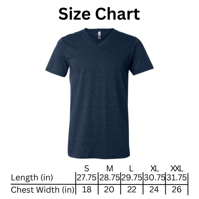 Full Gut Half Cut Unisex V-Neck